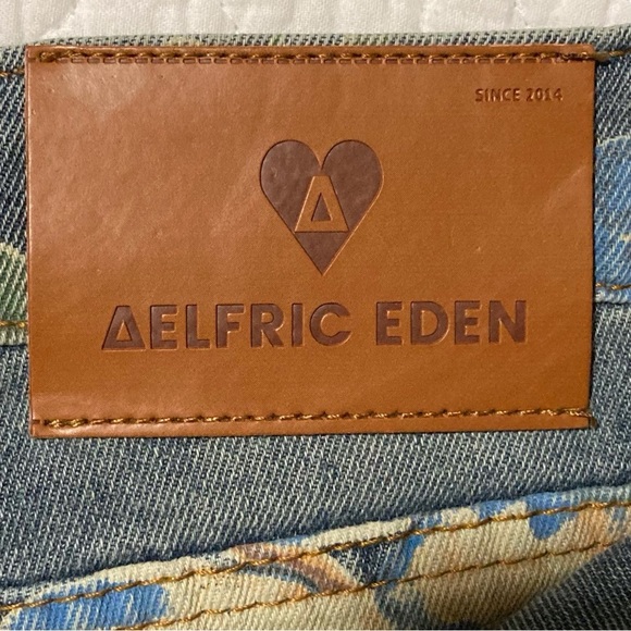 Aelfric Eden Flower Super Baggy Wide Leg Jeans | Size 34 (US 14) - Picture 11 of 16